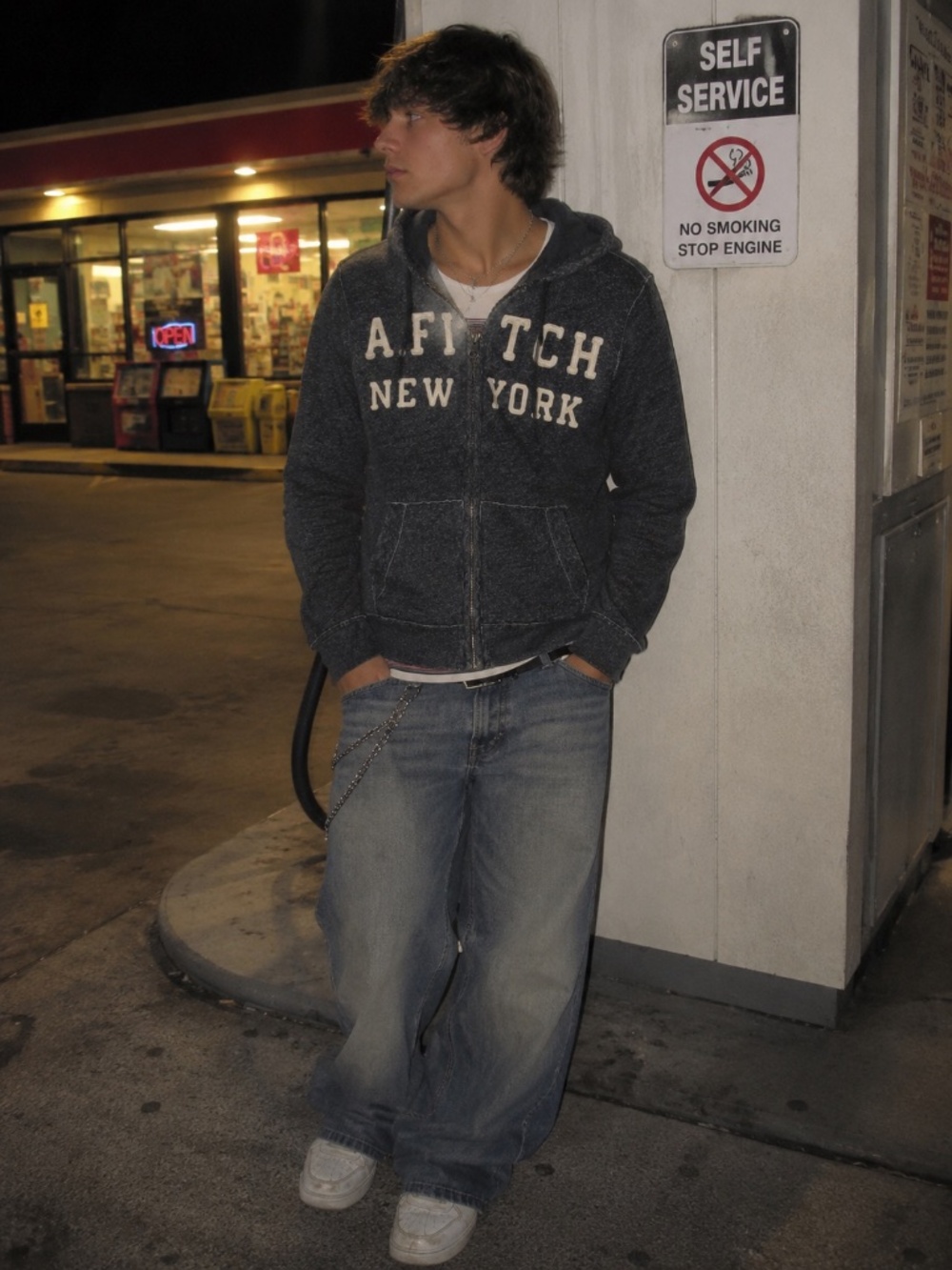 Abercrombie & Fitch Est. 1892 New York Zip up Muscle Men's Hoodie - Picture 1 of 3